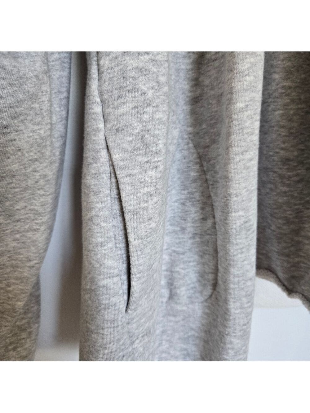 ATHLETA TRANQUILITY SWEATSHIRT CARDIGAN WOMENS OPEN FRONT GRAY (XS) - Picture 5 of 10